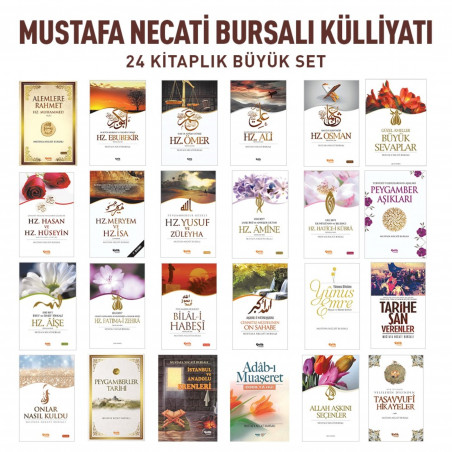 Mustafa Necati Bursalı - 24 Kitaplık Seti